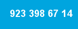 923 398 67 14